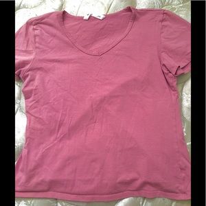 blush pink tee